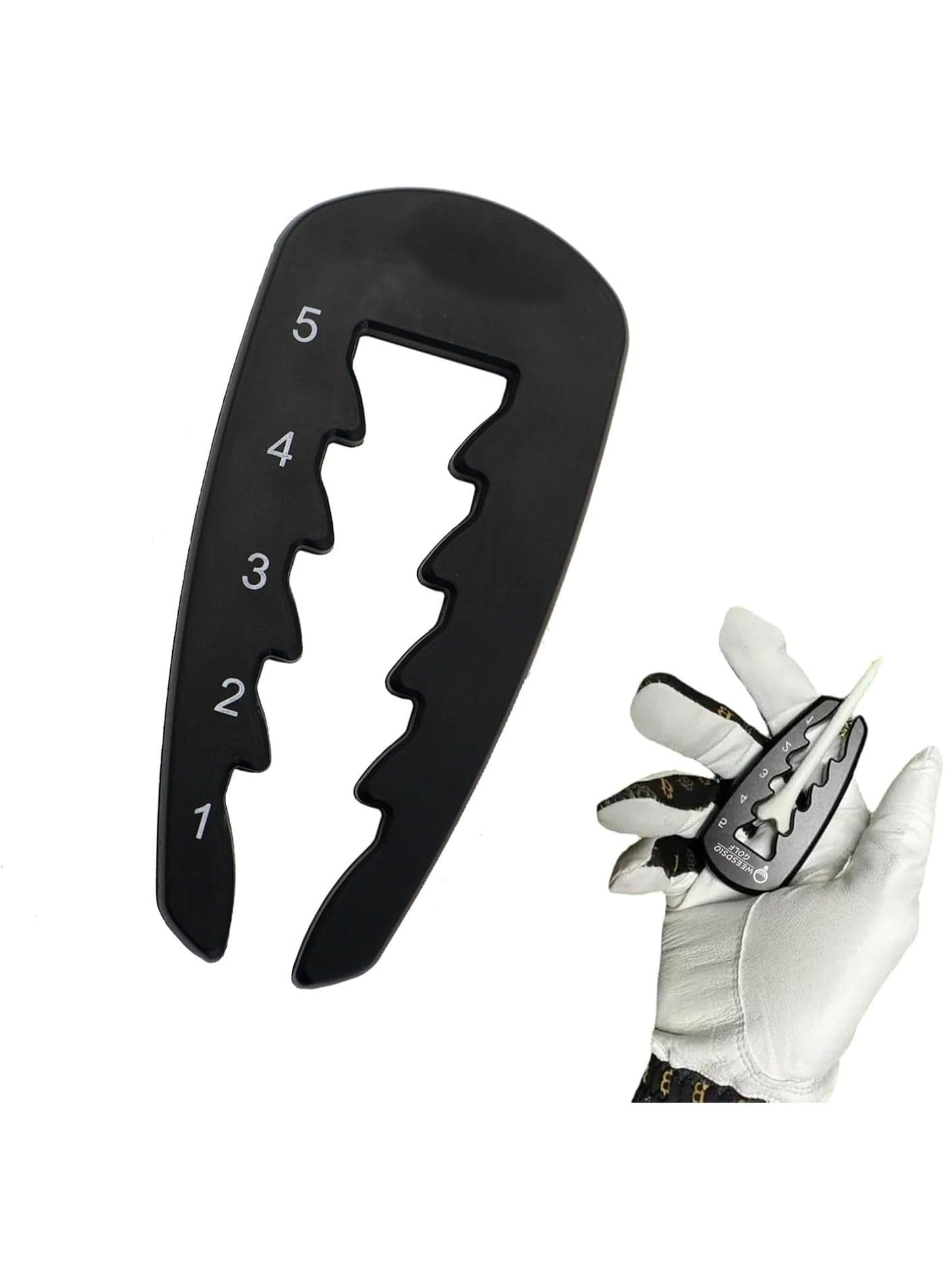 Adjustable Golf Ball Height Tool – Outdoor Golf Training Aid for Precisely Setting Ball Height and Enhancing Swing Consistency (1-Pack)