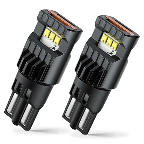 iFunyLED 194 LED Bulb 6000K White for License Plate Bulb Super Bright T10 168 2825 W5W LED Canbus Error Free Replacement Light for Car Dome Door Map Dash Courtesy Cargo Lights Pack of 2
