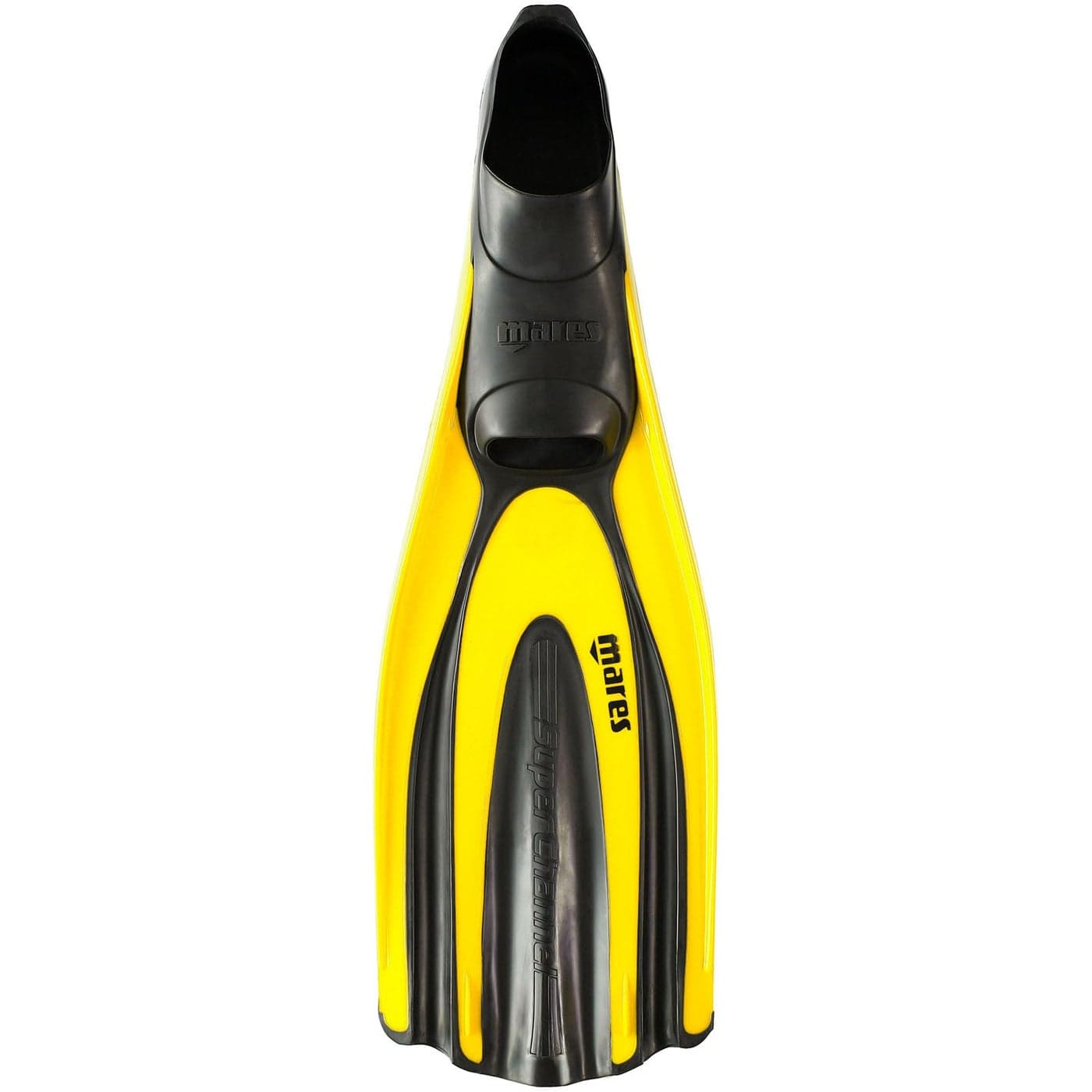 Mares Unisex Adults Avanti Superchannel FF Diving Fins Compact Durable Flippers with Closed Orthopedic Foot Pocket for Snorkelling Recreational Diving Yellow 44