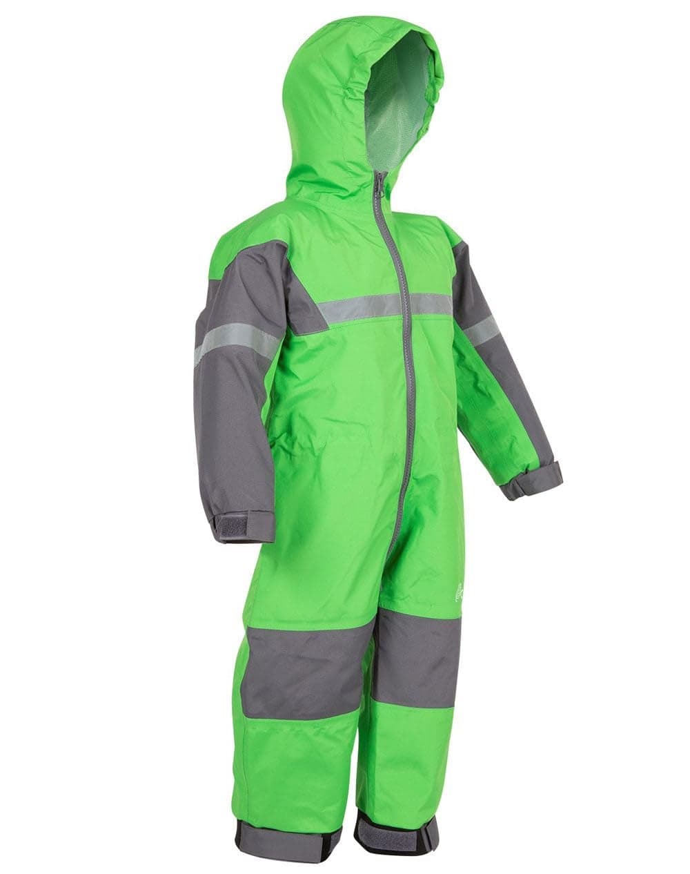 OAKI Rain and Trail Suits - The Ultimate Kids & Toddler Rain Suit for Boys & Girls - Perfect Muddy Buddy Rain Overalls Toddler - Tough & Durable Rain Suits Classic Green, 5T