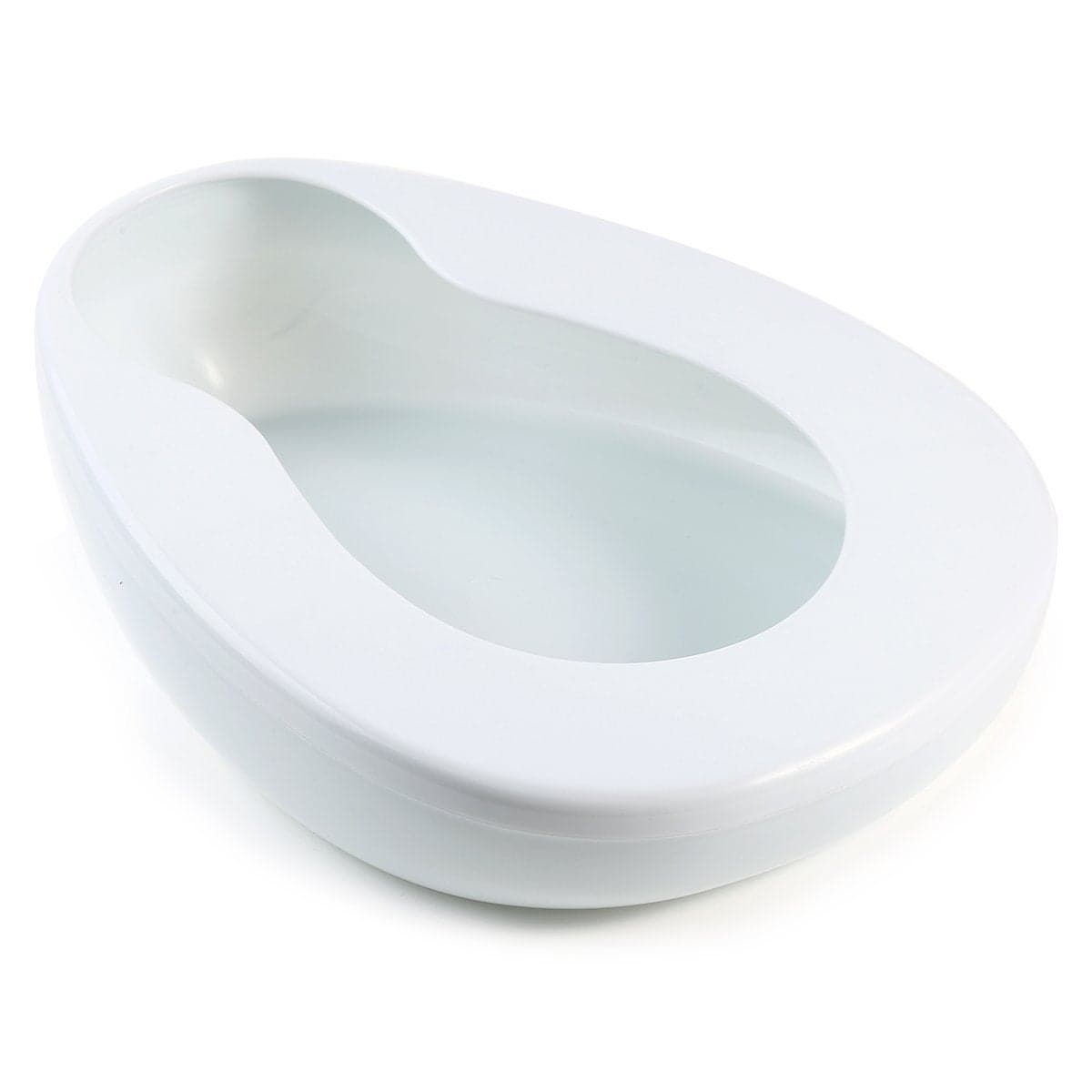 ONEDONE Bedpan for Women Men Elderly Female Male Bedridden Patient Hospital Home Bed Pan Emergency Device White
