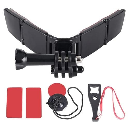 yantralay Full Face Motocross Helmet Chin Strap Mount Kit - Adjustable Angle, Easy Installation