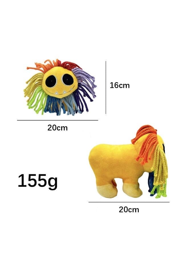 Poppy Playtime Yarnaby Colorful Lion Plush Toy