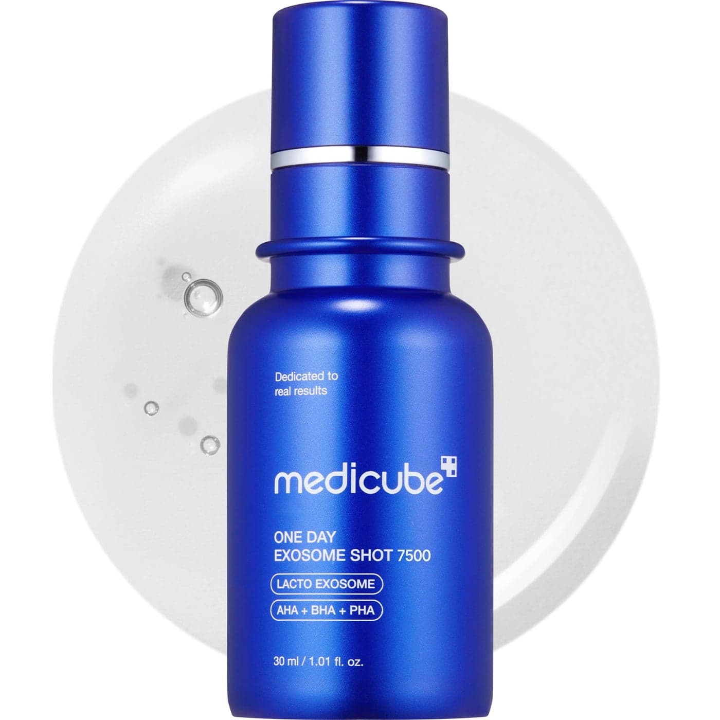 medicube Zero Exosome Shot 7500 PPM Spicule Facial Serum Liquid Skin Booster Serum Exosome AHABHAPHA Pore Care Dead Skin Cells Skin Texture Korean Skin Care 101 floz