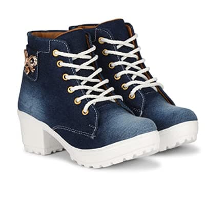 KRAFTER Women's & Girl's Classic Winter Boot-HP-Dark Blue-113-40