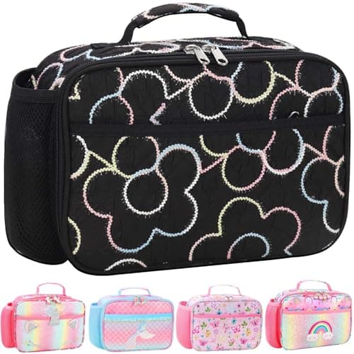 RHCPFOVR Kids Lunch Bag Insulated Lunch Box for Boys GirlsWashable Lunch Bag and Reusable Toddler Leakproof Lunchbox for School and Daycare