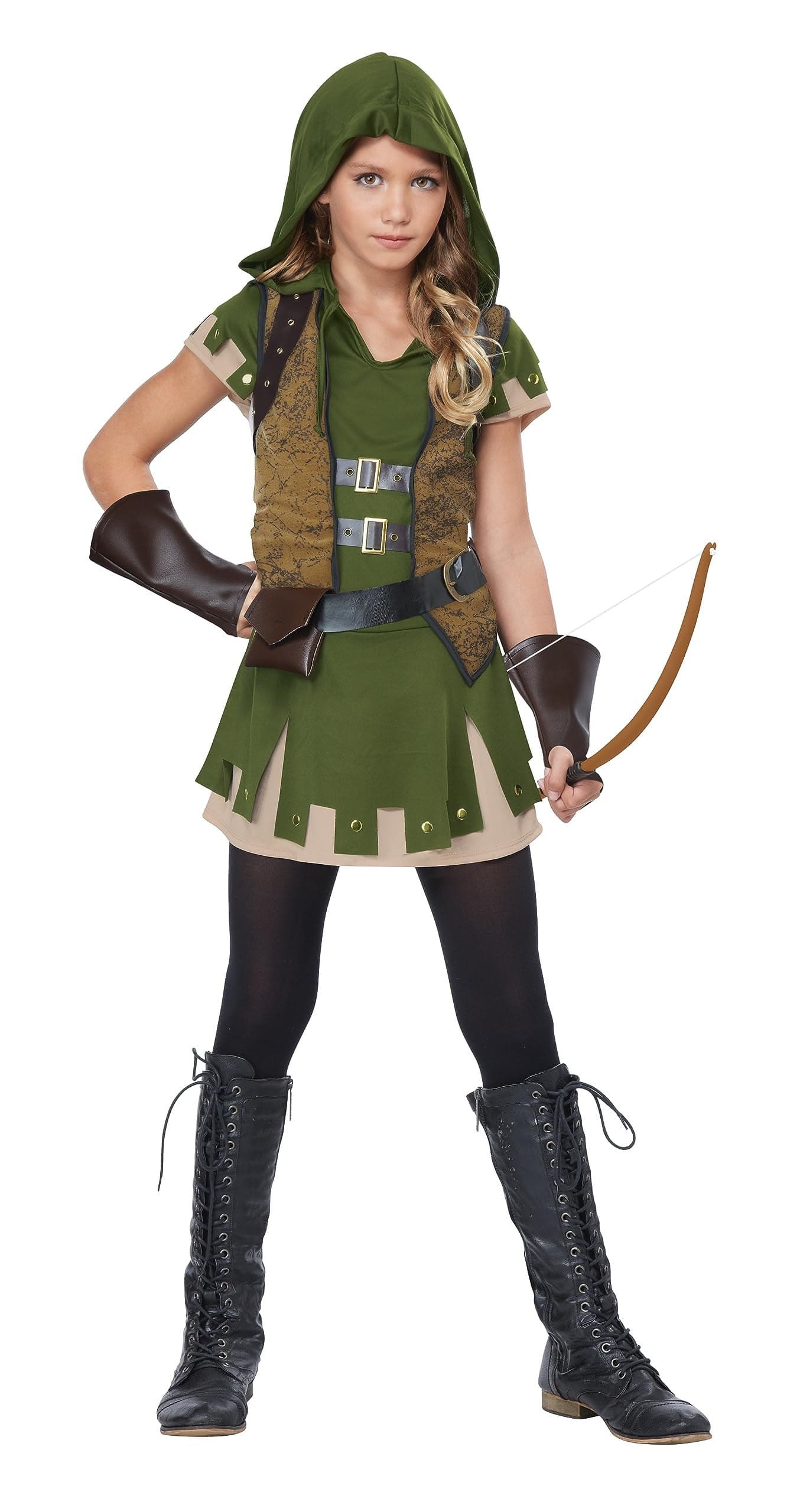 California Costumes Girls Miss Robin Hood Costume Medium 810