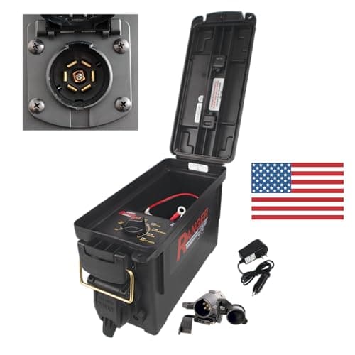 Innovative Products of America #9101 Light Ranger MUTT (7-Way Spade Pin Style with Adapter) Trailer Tester