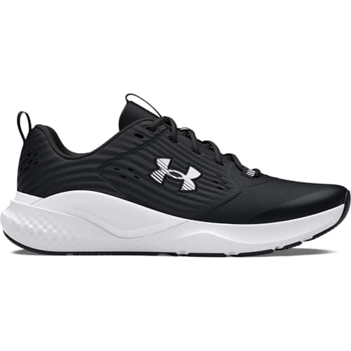 Under Armour Men's Charged Commit Trainer 4, (004) Black/Anthracite/White, 15, US