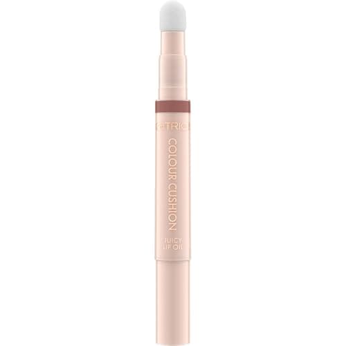Catrice Colour Cushion Juicy Lip Oil HighShine NonSticky Gloss with Nourishing Oils Cushion Applicator TwistUp Pen Vegan Cruelty Free 050 Drenched Drama