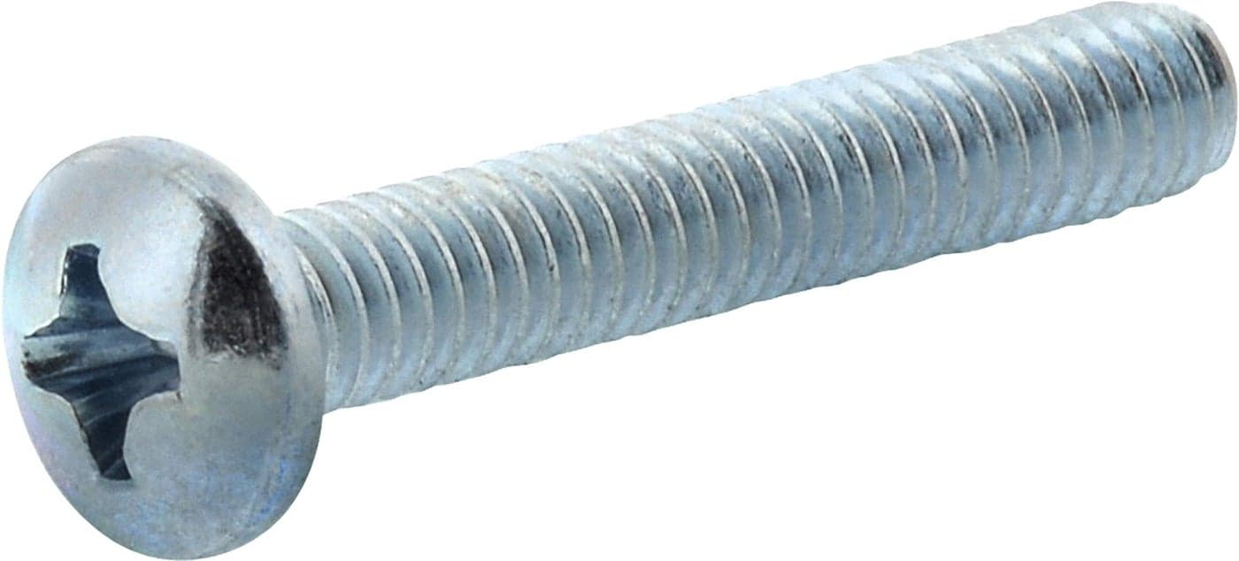 Hillman 92174 Zinc Pan Head Phillips Machine Screws (#10-24 x 2-1/2") - 100 Pieces