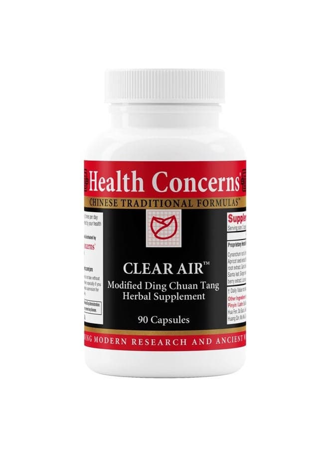 Clear Air - Lung Health & Respiratory Support Supplement - 90 Capsules