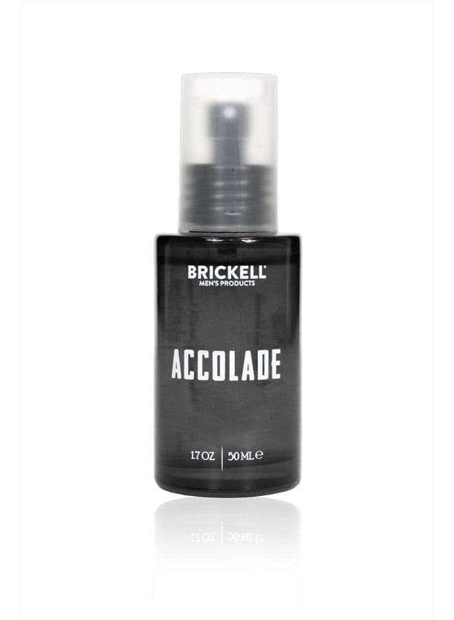 Brickell Men's Accolade Cologne for Men, Italian Bergamot, Cedarwood, Sandalwood, Lemon, and Guaiac Wood Scent, Natural and Organic, 1.7 Ounces