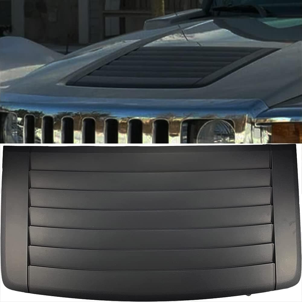 PMFCA Louver Hood Air Vent Grille Panel for 2006-2010 H3