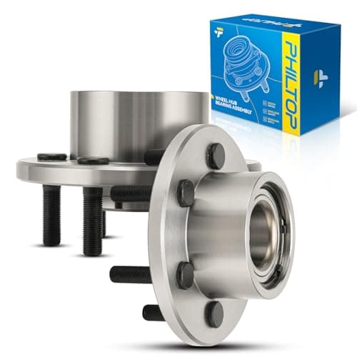 PHILTOP 515032 Front Wheel Bearing Hub Assembly for 19972004 Dodge Dakota 19992003 Dodge Durango 6 Lugs RWD NonABS 2 PCS