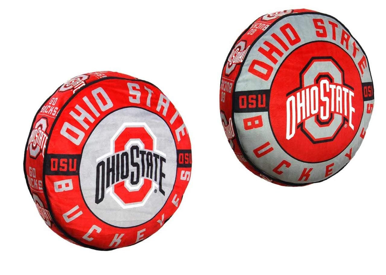Northwest 1COL148000007RET Company Ohio State Buckeyes 15 Travel Cloud Pillow 1 Count Pack of 1 Team Colors