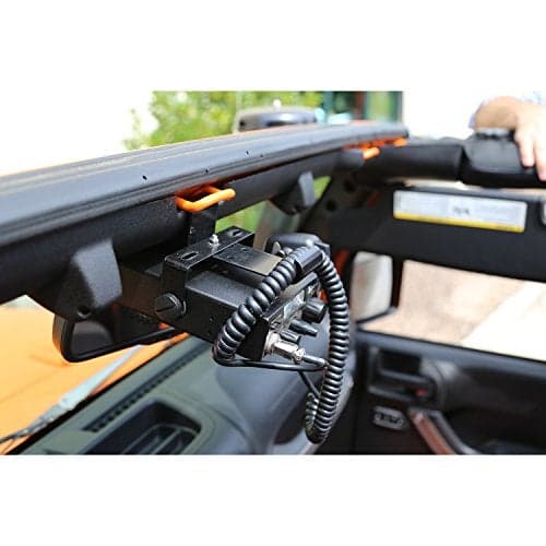 Rugged Ridge Radio Mounting Bracket CB 1150395 Fits 20072018 Jeep Wrangler JK