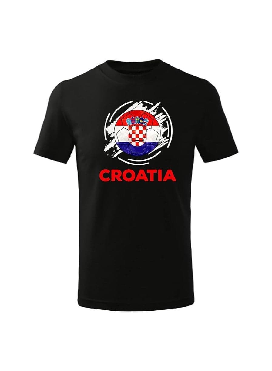 Croatia Football Fans Printed T-Shirts Supporting Football Players Jersey Tshirts For Men|Women|Kids To Win The Cup