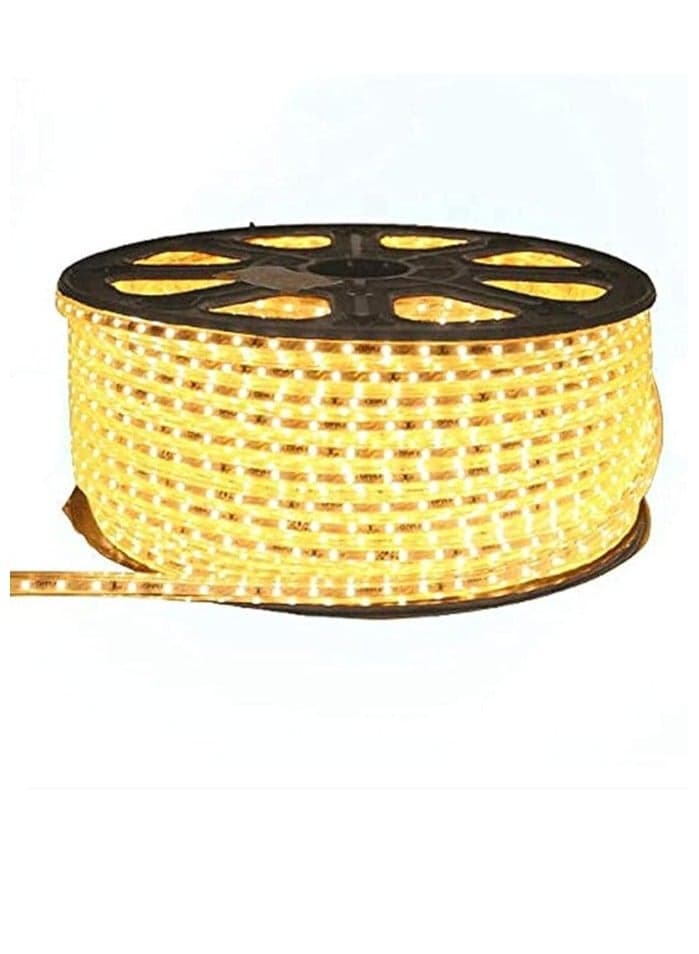 50m Waterproof/Dustproof LED Strip Light For Indoor Use,Warm White