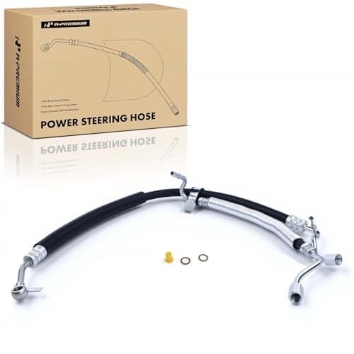APremium Power Steering Pressure Return Hoses Line Assembly Compatible with Subaru Forester 2009 2010 Forester X Touring 2011 25L Naturally Aspirated with Aluminum Foil Sheath From Pump