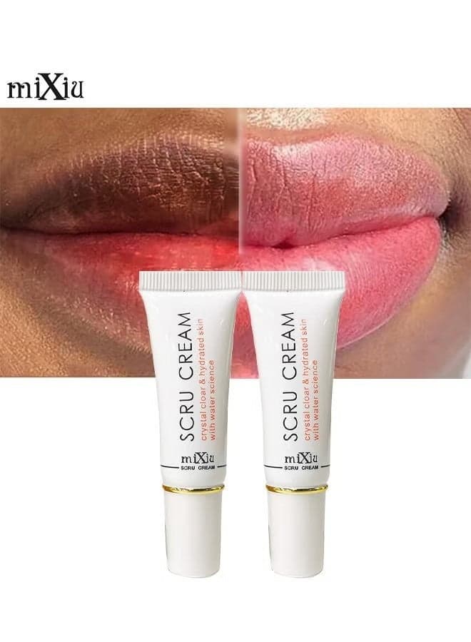 2PCS Lip Magic Lighten Scrub Cream
