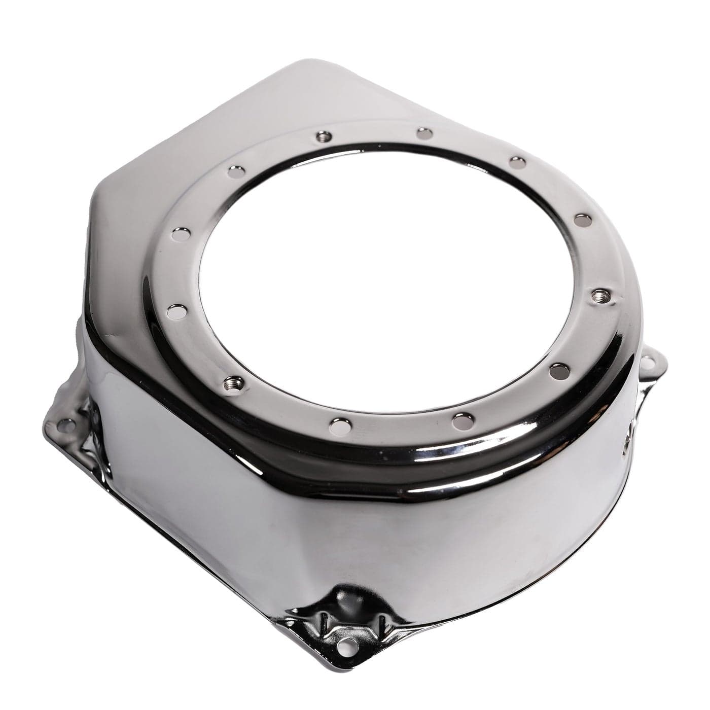 JMCHstore Chrome Recoil Fan Cover Shroud Housing for Predator 212 hemi Coleman B200R CT200U BT200X Mini Bike KT196 Go Kart Baja Hisun Tillotson Clone 196cc Engine Honda GX160 GX200