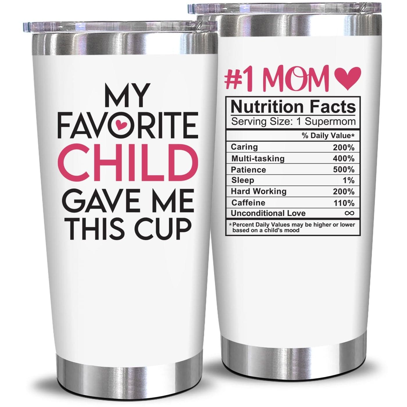 NewEleven Gifts For Mom Wife Gifts For Mom From Daughter Son Kids Unique Birthday Present Ideas For Mother Wife New Mama From Daughter Son Husband 20 Oz Tumbler