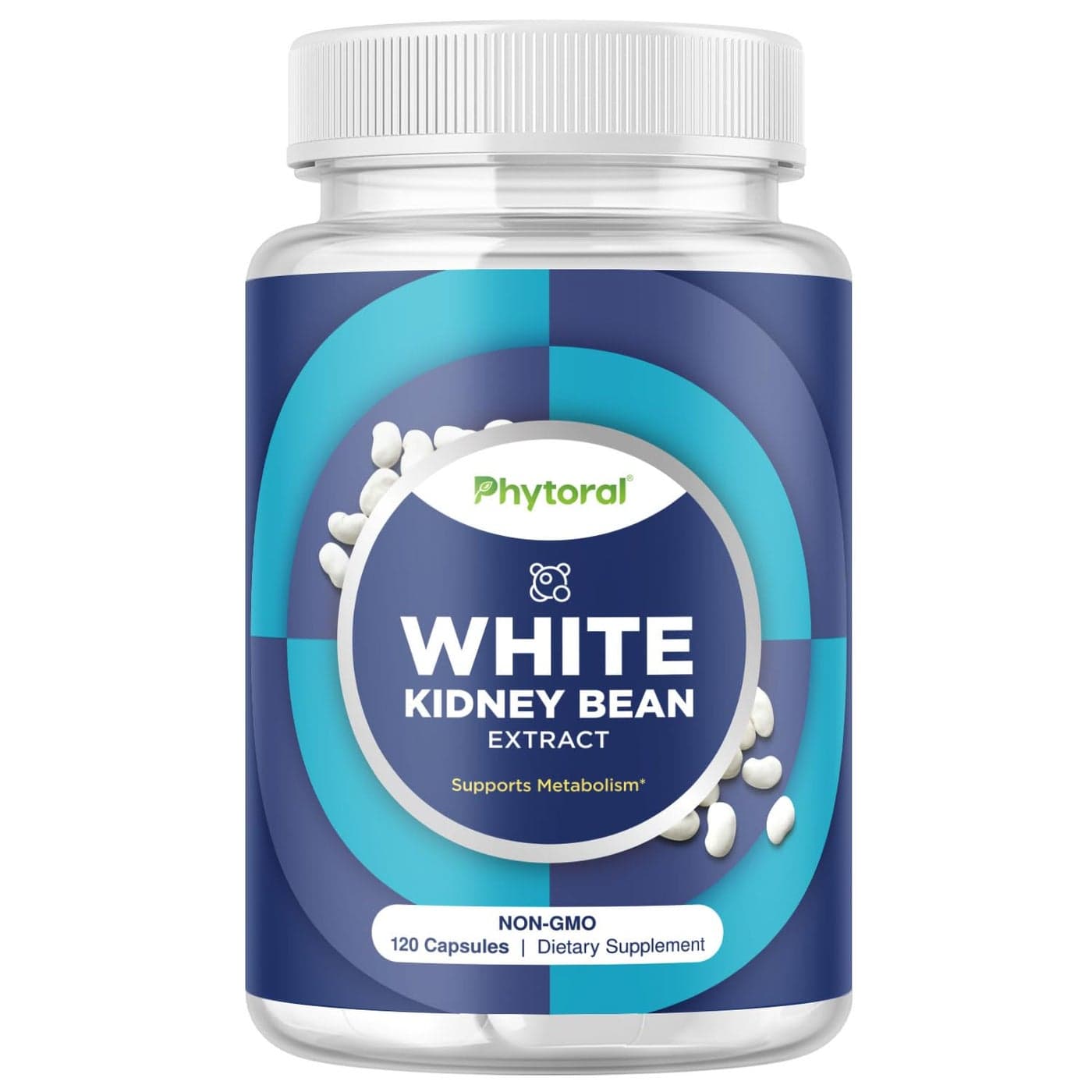 White Kidney Bean Extract Capsules Ultra High Potency Optimized Extract for Enhanced Energy Digestion and AMPK Activation Vegan NonGMO Gluten Free Fiber and Antioxidant Rich Starch Inhibitor