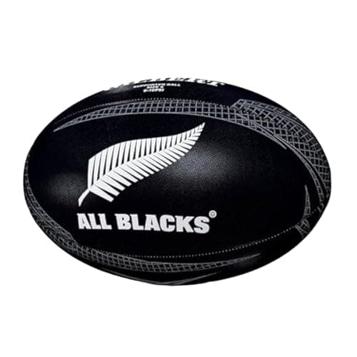 Gilbert All Blacks Rugby Supporter Ball, Size 5