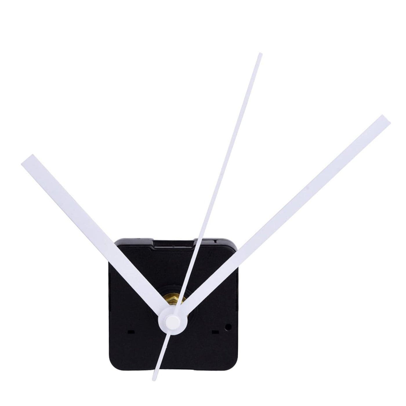 Mudder Silence Quartz Clock Movement 1125 Inch Maximum Dial Thickness 45 Inch Total Shaft Length White