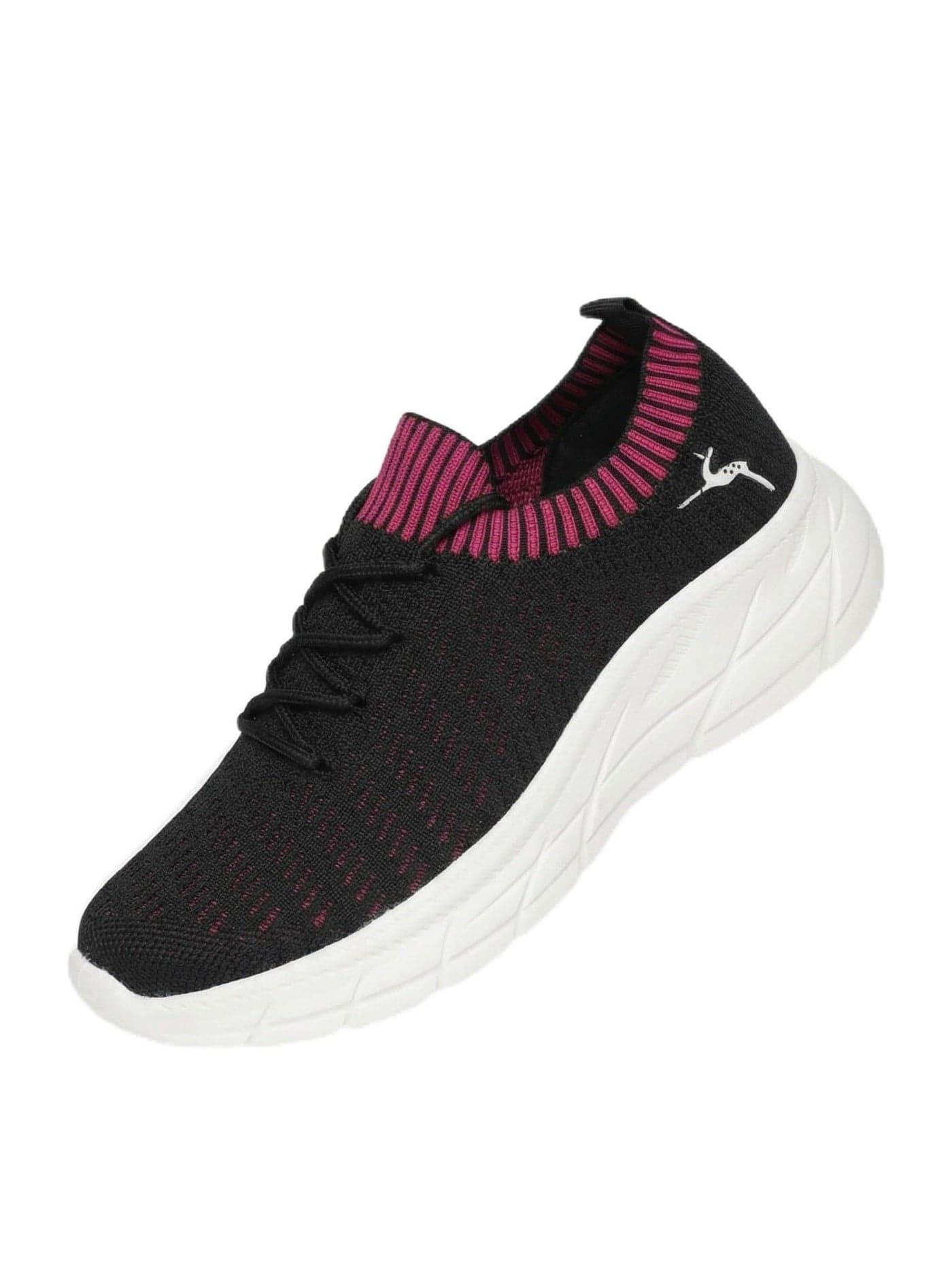 Marc Loire Women's Athleisure Knitted Active Wear Slip-On Sneaker Shoes for Walking (Black, UK Footwear Size System, Adult, Women, Numeric, Medium, 8)
