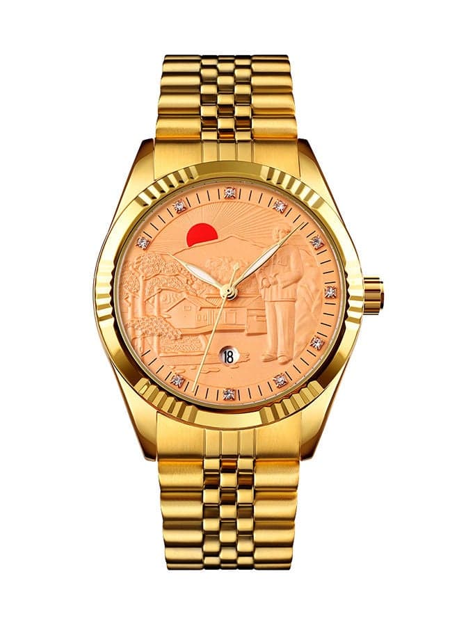 Men's Fashion Clock's Top Brand Luxury Quartz Waterproof Watch 9233