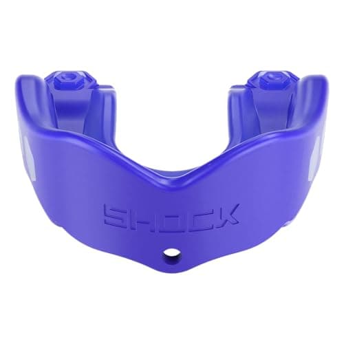 Shock Doctor Mouth Guard Sports, Hockey, Lacrosse, Baseball, Wrestling Moutguard, Gel Max Heavy Duty Protection & Custom Fit, Football Mouth Guard with Strap, Adult & Youth Mouthguard