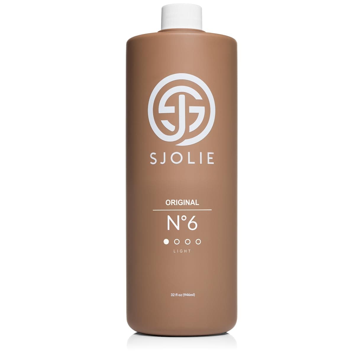 SJOLIE Spray Tan Solution No 6 Light Hydrating Tanning Solution Sunless Tanner for an All Natural SunKissed Glow 32oz
