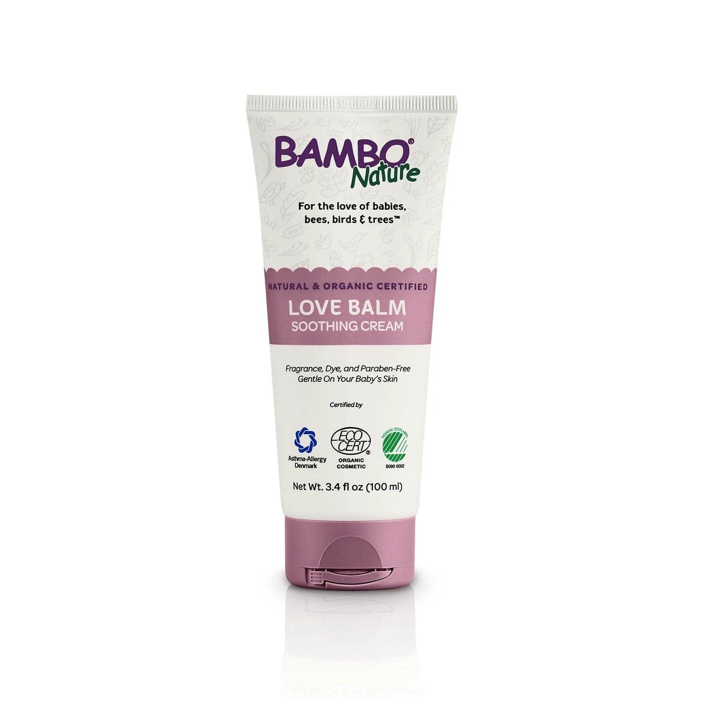 Bambo Nature Love Balm Soothing Cream 34 fl oz Tube 1 Count