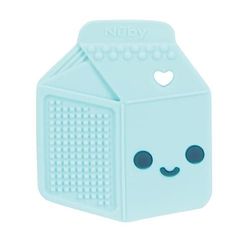 Nuby All Silicone Milk Carton Teether - 3+ Months