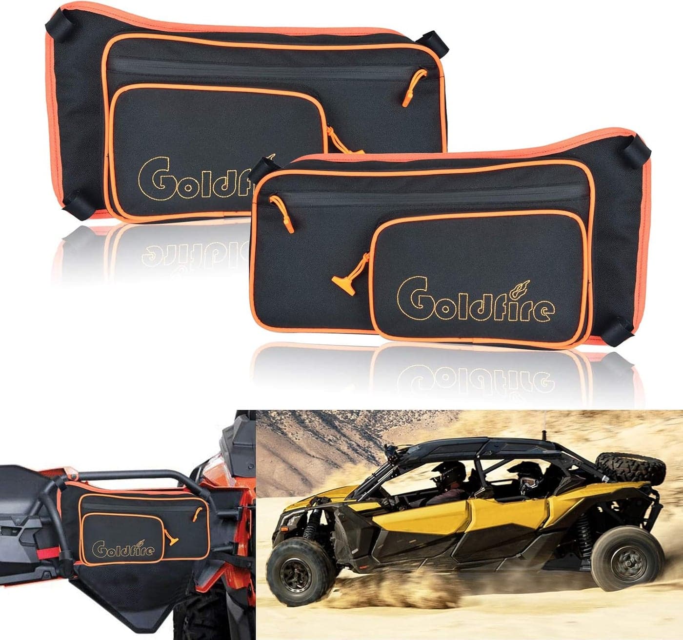 Goldfire UTV Storage Bags for Can-Am Maverick X3