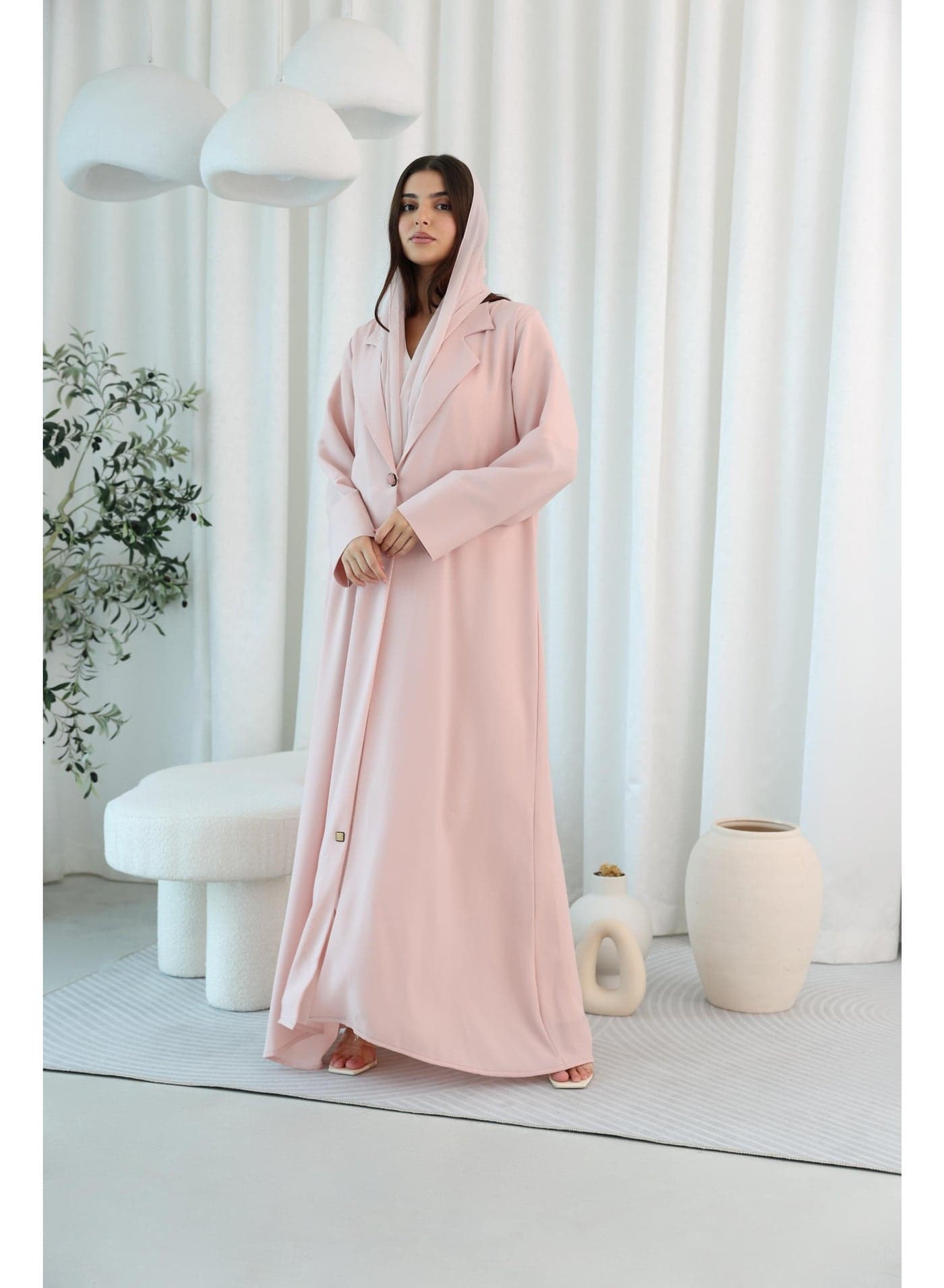 Formal Blazer Design Colored Abaya ABY1100