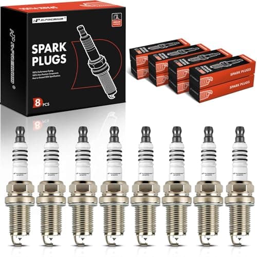 APremium Iridium Platinum Spark Plug Compatible with Toyota Tundra 4Runner Sequoia Land Cruiser MercedesBenz C55 AMG Volvo XC90 S80 Lexus GX470 GS430 LS400 LX470 SC430 Pack of 8