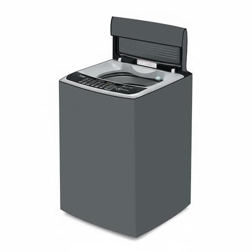 MUTMAIN Washing Machine Cover for Top Load Fully Automatic | Compatible For Samsung 6.5 Kg | 7 Kg | 7.5 Kg | 8 Kg | 9 Kg & 10 Kg Waterproof & Dustproof (57 x 54 x 100 cm)
