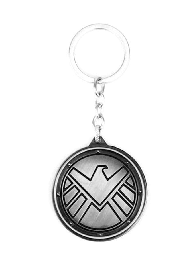 Marvel Avengers Agents Of Shield Logo Metal Key Chain
