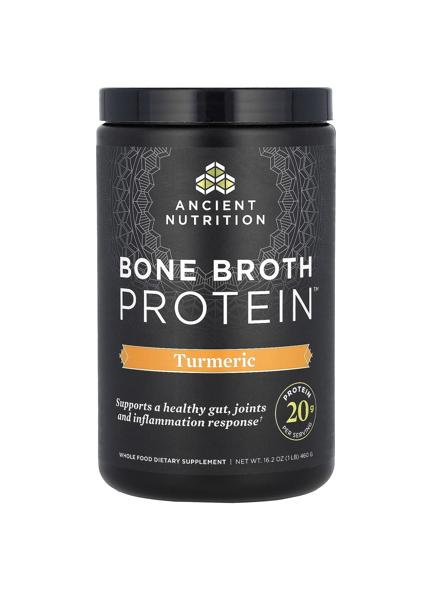 Bone Broth Protein, Turmeric, 1 lb (460 g)