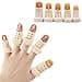 Yimanduo 5 Pieces Finger Splint Mallet Finger Support Straighten Finger Plastic Finger Protector for Finger Arthritis Trigger Finger and Finger Joint Pain