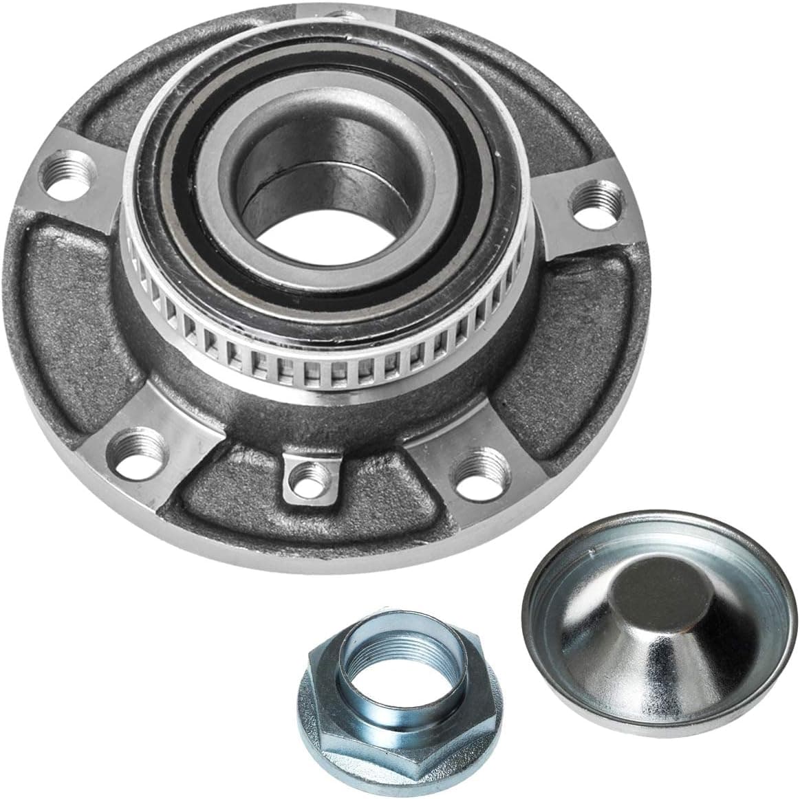 TUCAREST 513125 Front Wheel Bearing and Hub Assembly for BMW E31/E32/E34/E36/E46