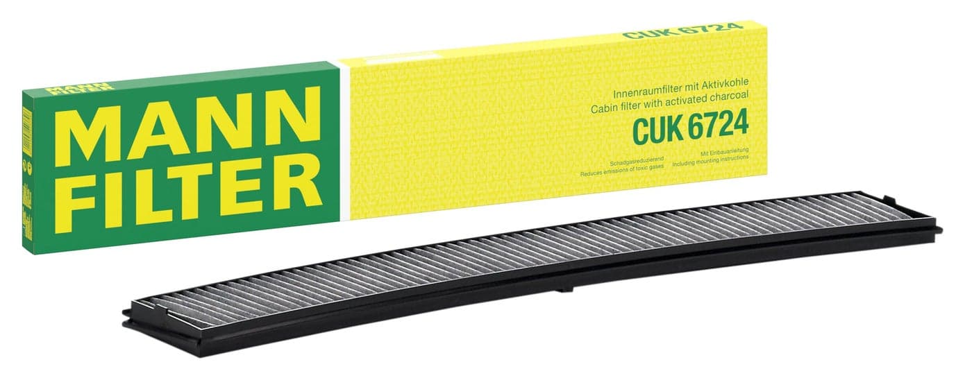 MannFilter CUK 6724 Cabin Filter With Activated Charcoal for select BMW models
