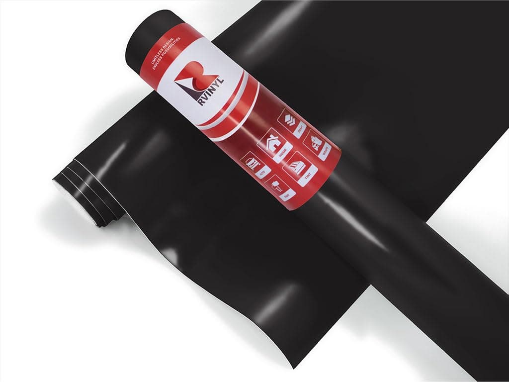 3M 2080 Series S12 Satin Black - 5ft x 2ft - Dual Cast Car Wrap Vinyl Film and Controltac Air Release Adhesives - Bubble Free Sheet Roll for Vehicles, Rims and Signs