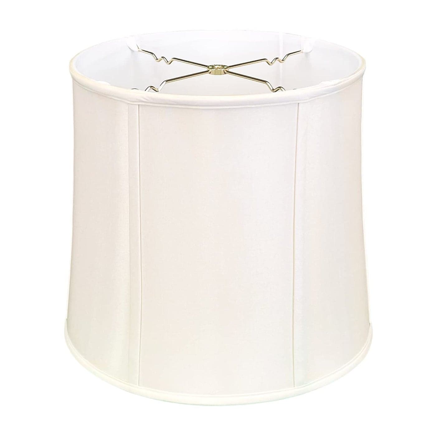 Royal Designs Basic Drum Lamp Shade White 14 x 15 x 15