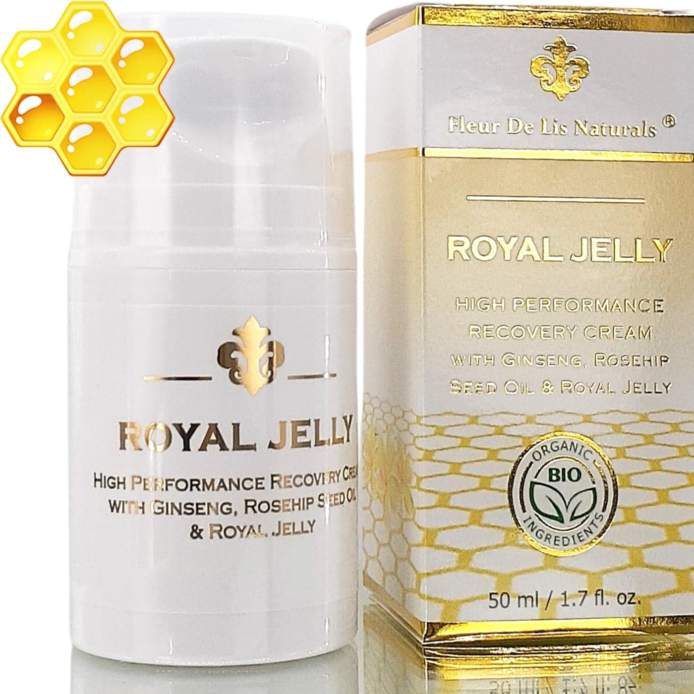 Face Cream Anti Aging Royal Jelly Natural Organic Ingredients Face Moisturizer for Dry Skin Anti Aging Cream for Face Anti Wrinkle Cream for Women Men 17 oz