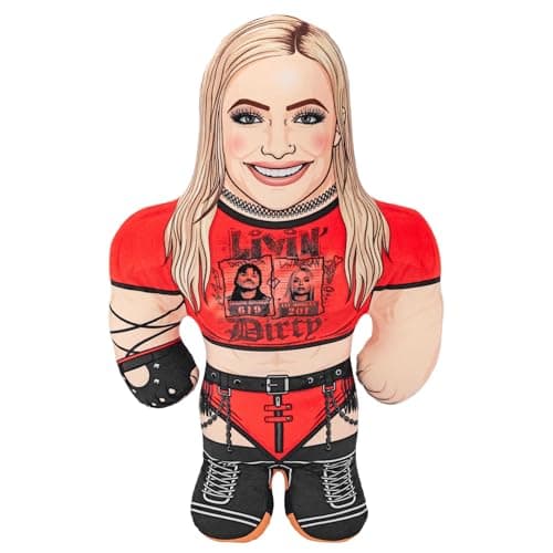 Bleacher Creatures Liv Morgan 24 WWE Bleacher Buddy Soft Plush Toy