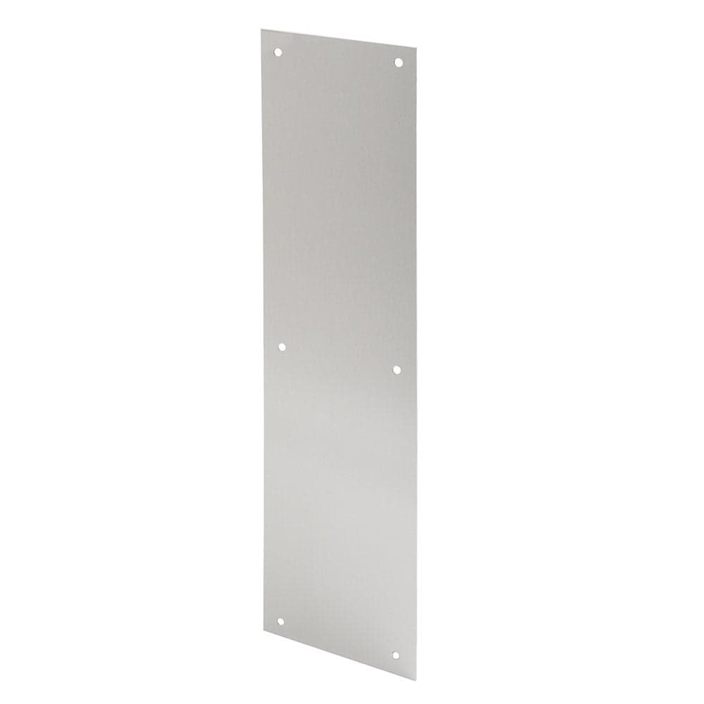 PrimeLine J 4720 Door Push Plate 312 x 15 In Stainless Steel Single Pack